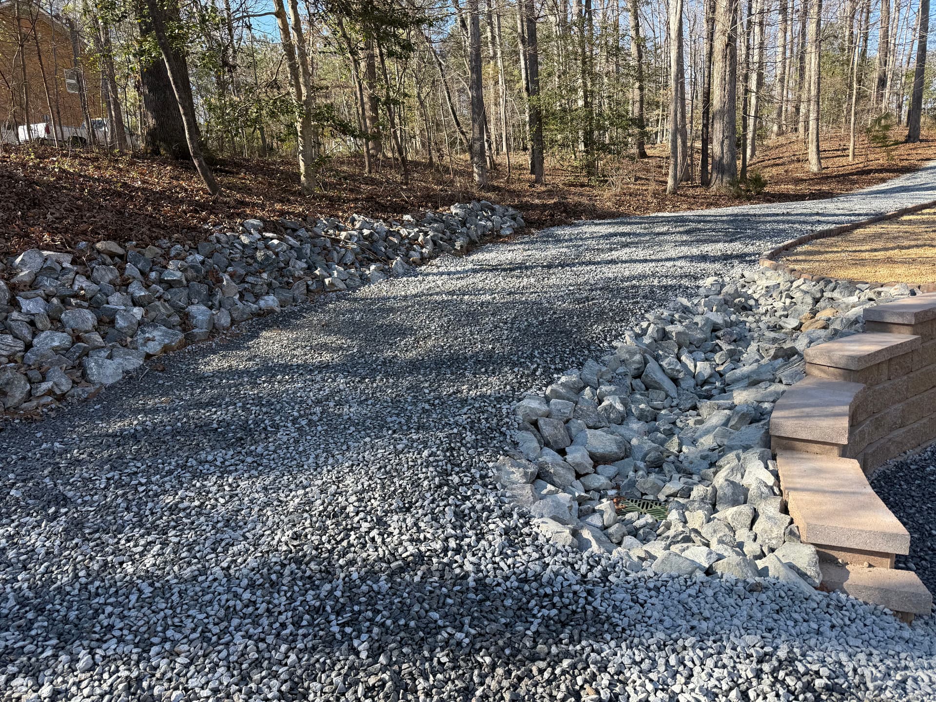 Gallery photos for Gravel Driveway Redo With Drainage That Actually Works: Image #1