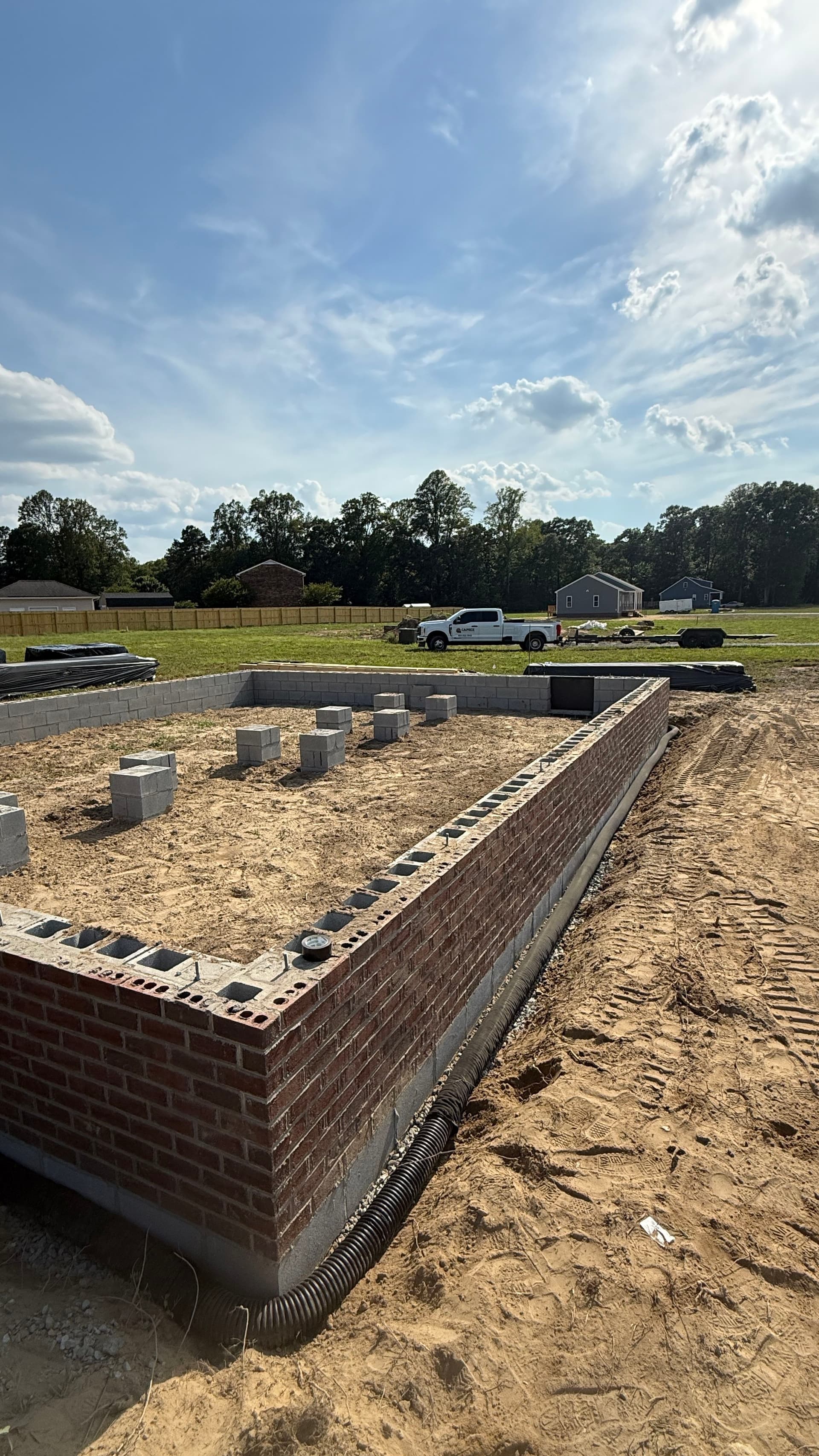 Drain Tile and Backfill Done Right on This New Build image