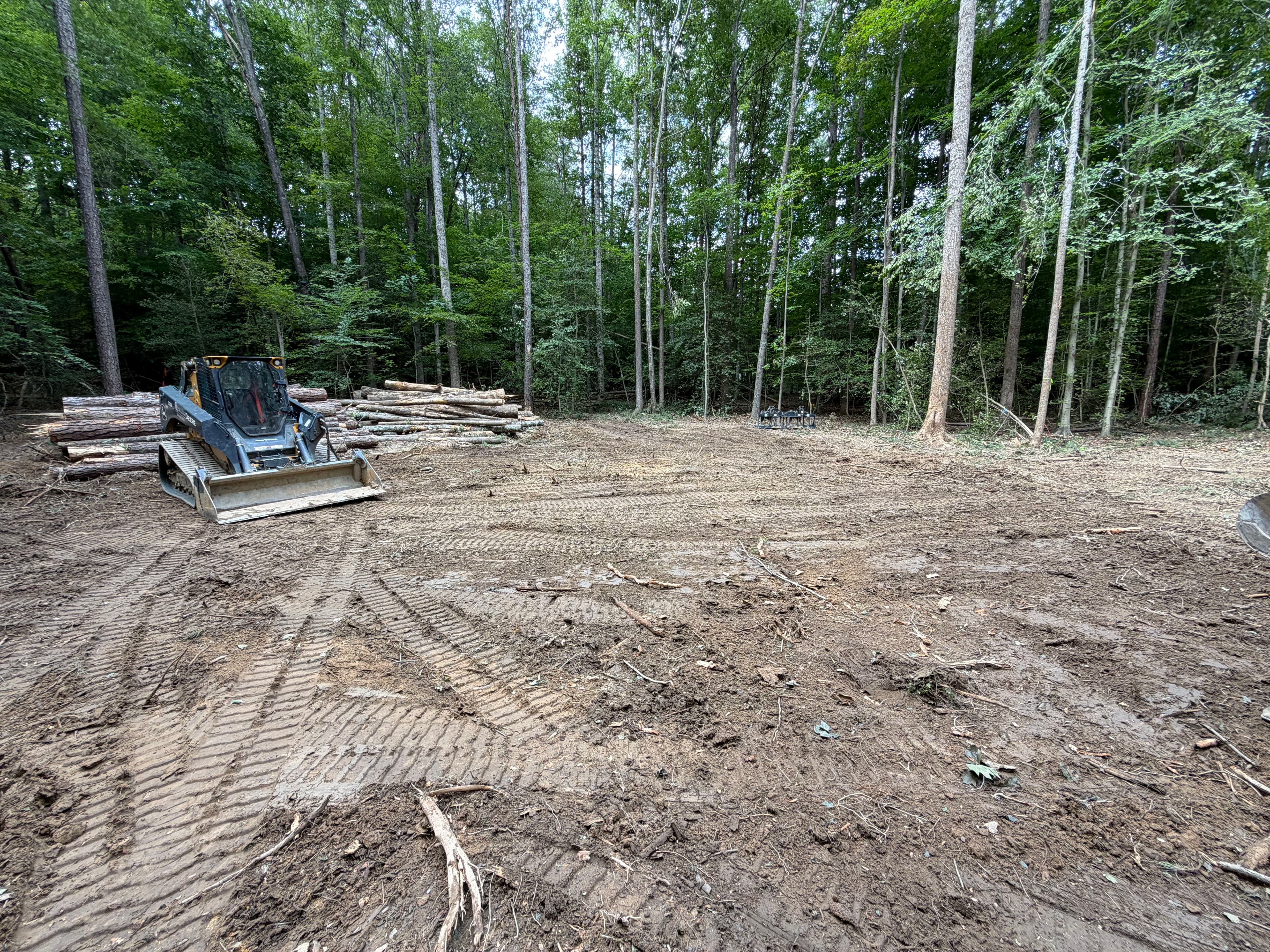 Project Wooded Lot Cleared and Ready for a New Home Build image