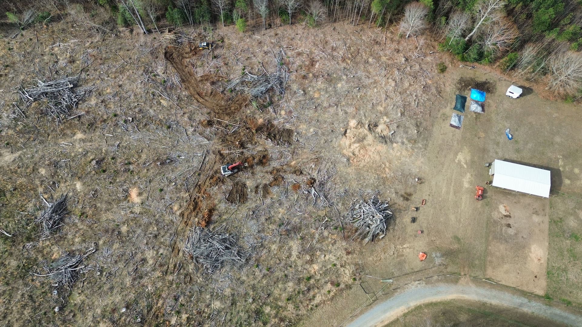 Gallery photos for Land Clearing for New Horse Pasture: Image #2