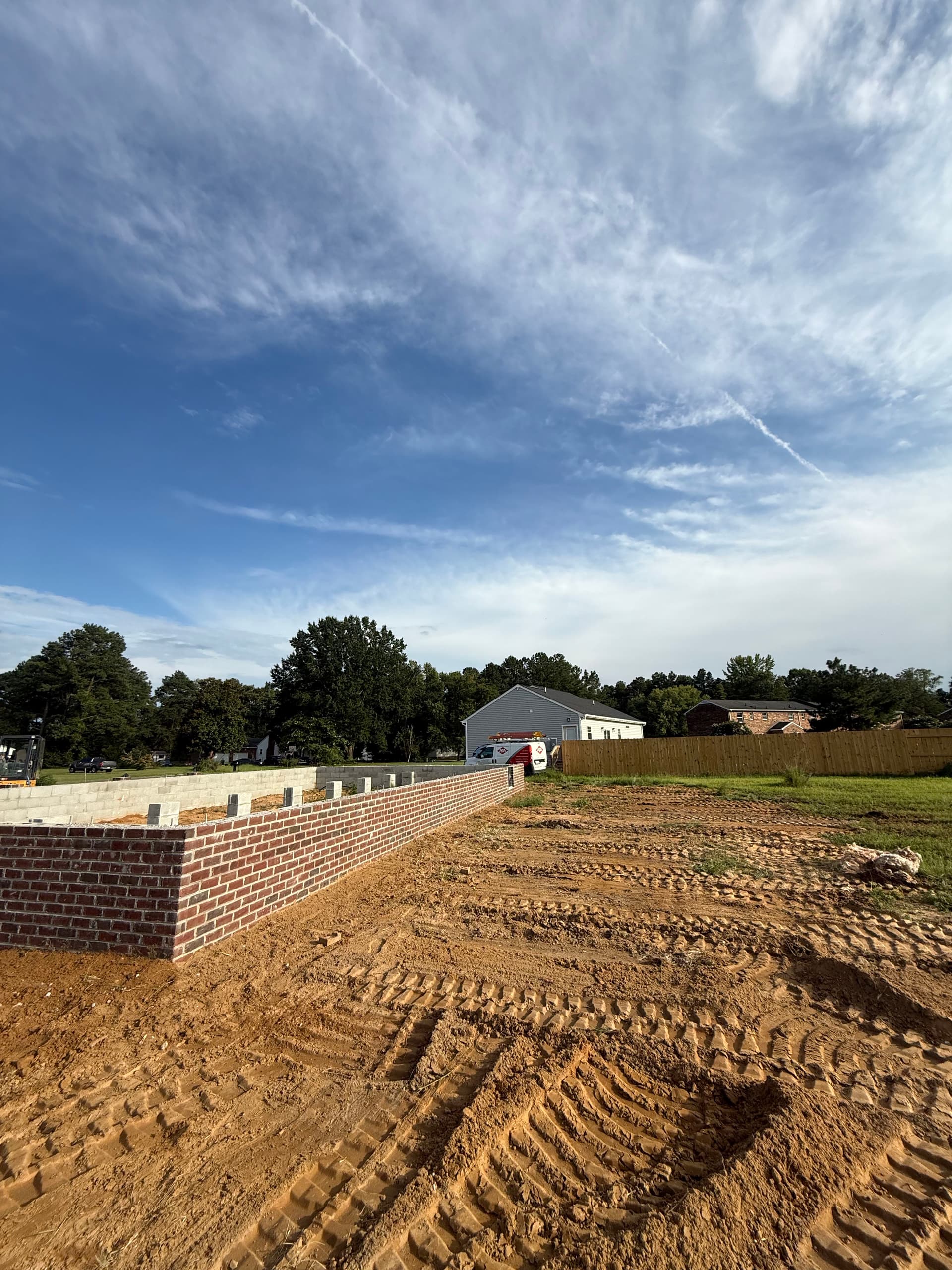 Gallery photos for Foundation Backfill and Drain Tile on a New Home Build: Image #2
