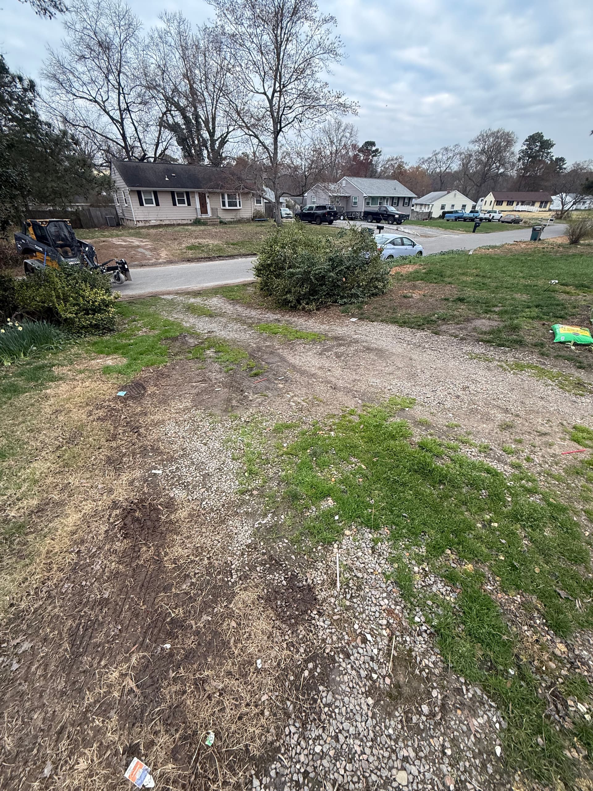 Gallery photos for Gravel Driveway Worn Down to Bare Dirt - Here's the Fix: Image #2