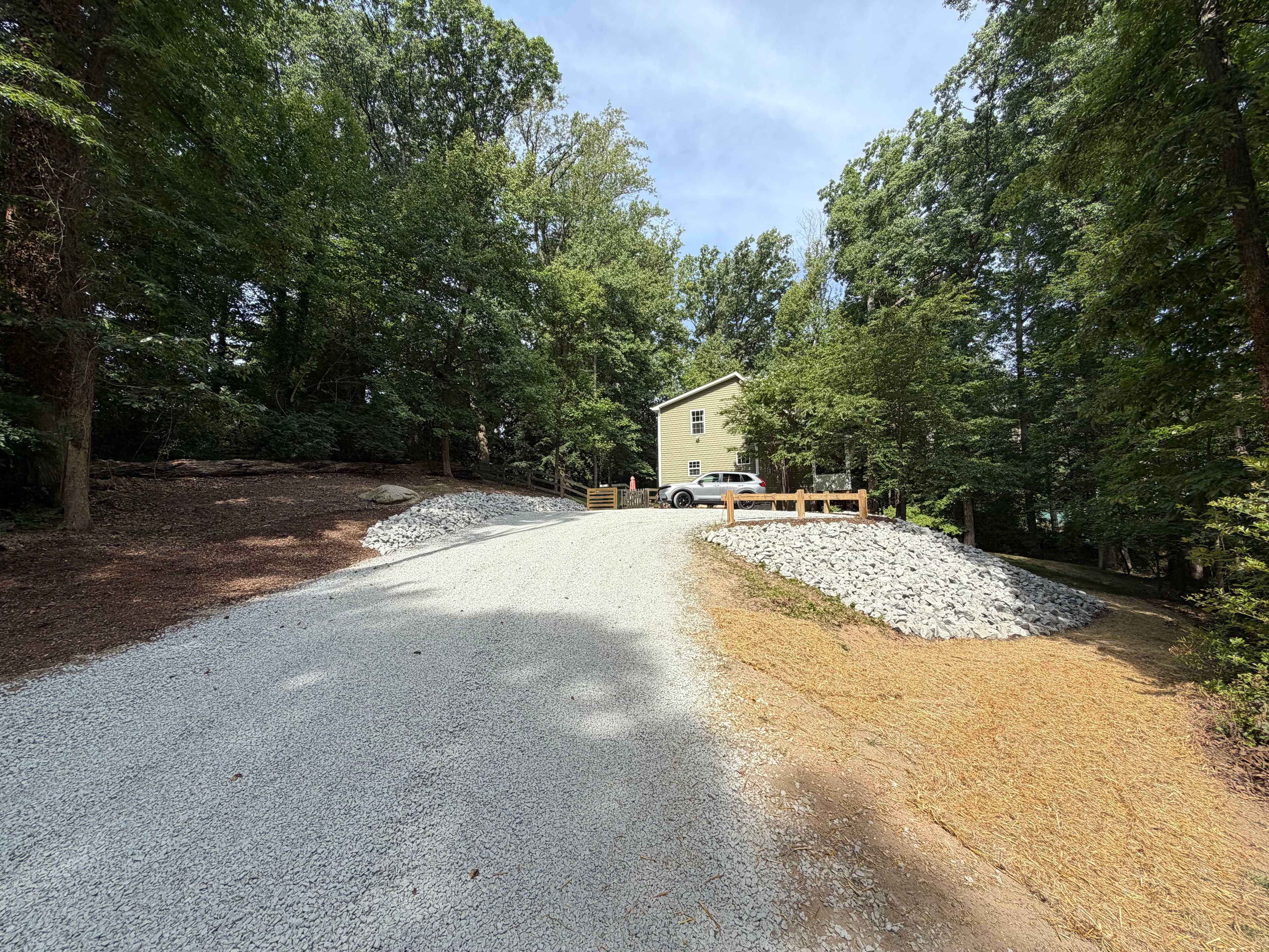 Project Gravel Driveway and Rip Rap Erosion Control Done Right image
