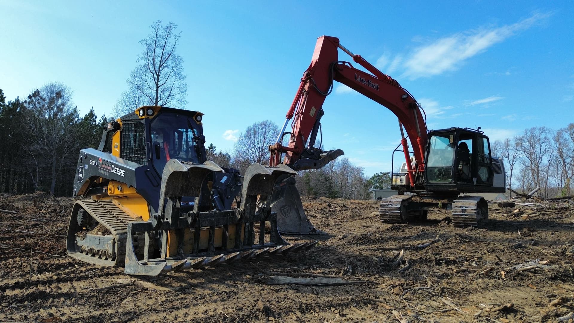 Land Clearing for New Horse Pasture image