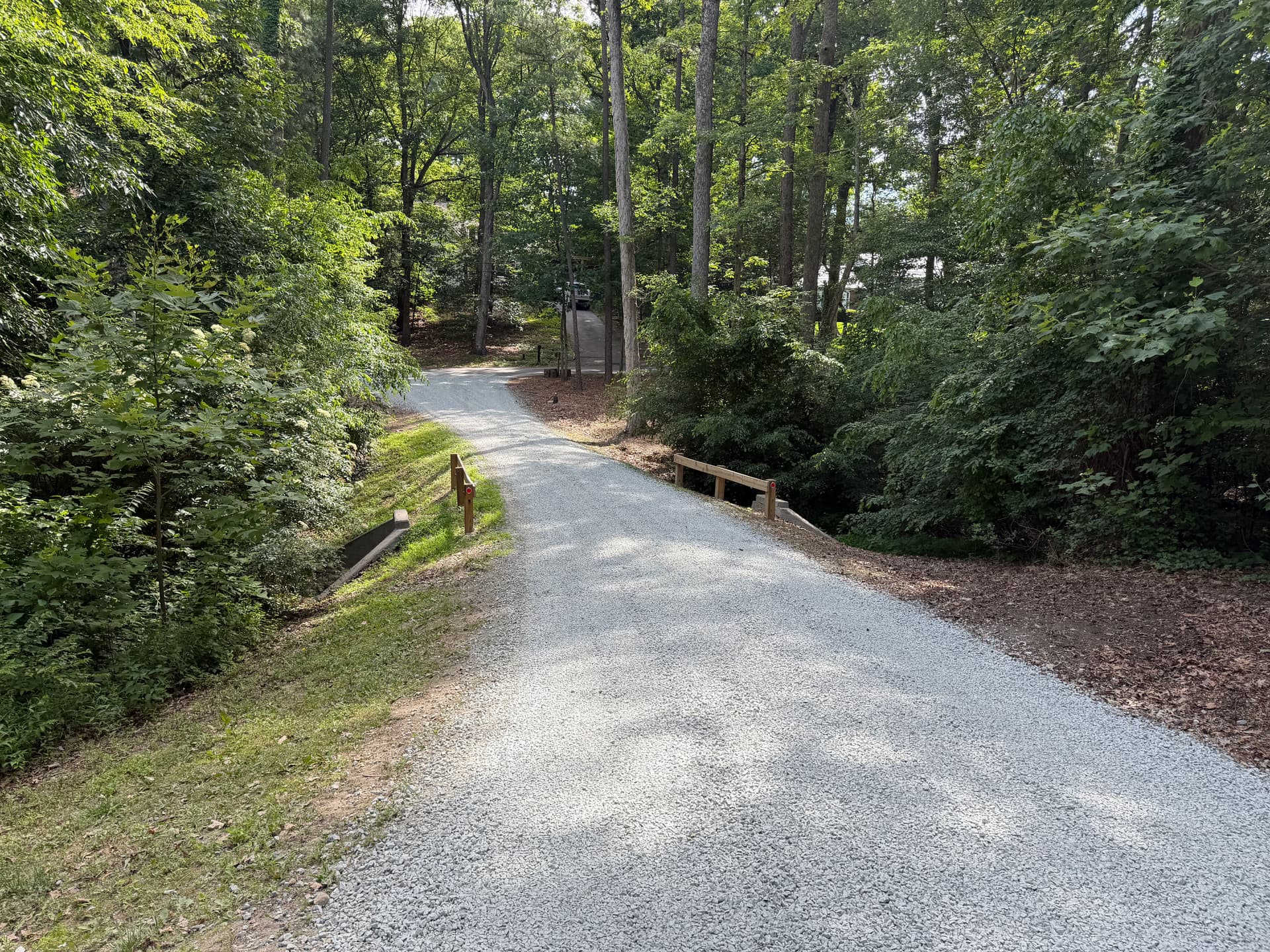 Gallery photos for Gravel Driveway and Rip Rap Erosion Control Done Right: Image #2