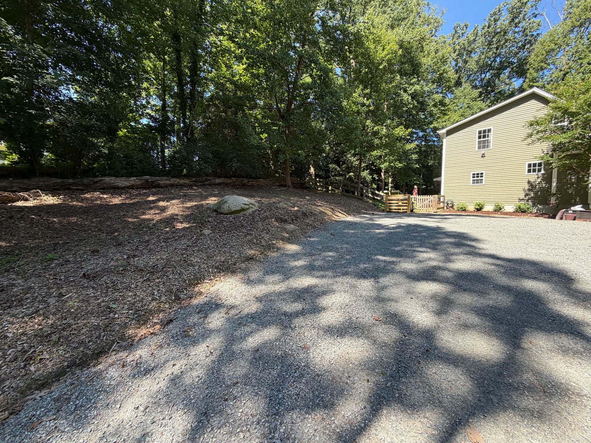 Gallery photos for Gravel Driveway and Rip Rap Erosion Control Done Right: Image #4